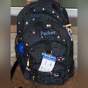 PBteen PAC-MAN™ Backpack & Lunch Box Bundle “Parker”